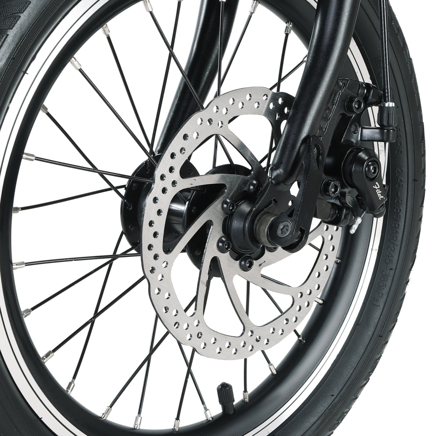 CITYMANTIS 16" Urban Folding Bicycle,7 Speed Disc Brake
