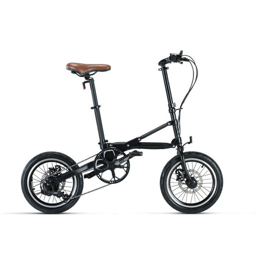 CITYMANTIS 16" Urban Folding Bicycle,7 Speed Disc Brake