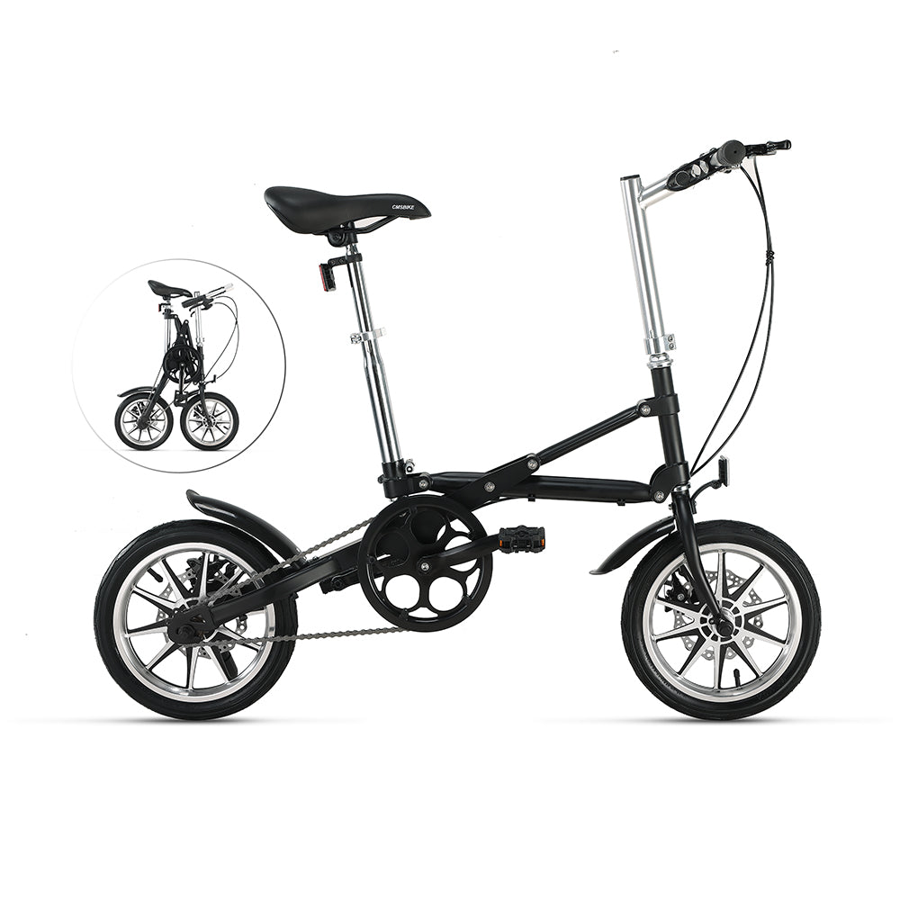 CITYMANTIS 14" Compact Urban Folding Bike (Single & 7-Speed)