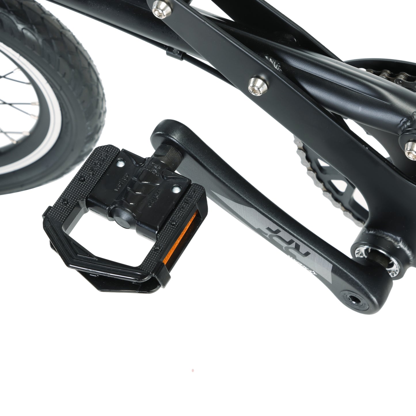 CITYMANTIS 16" Urban Folding Bicycle,7 Speed Disc Brake